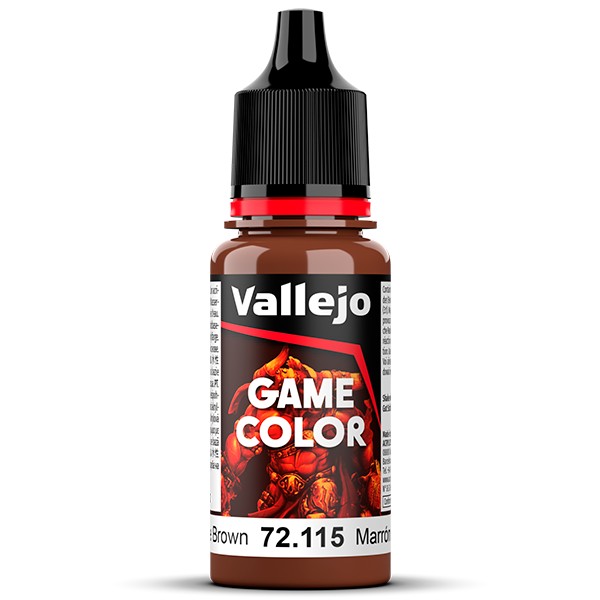 vallejo game color 72115 Marrón Mugre - Grunge Brown