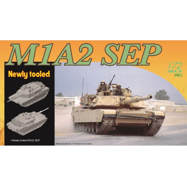 dragon 7495 M1A2 Abrams SEP Kit en plástico para montar y pintar.