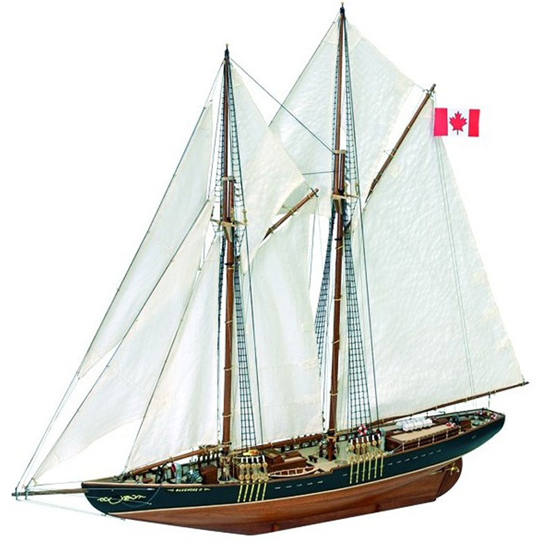 artesania latina 22453 Goleta de Pesca Bluenose II 1/75 Kit de montaje tradicional en madera por falsa quilla y cuadernas.