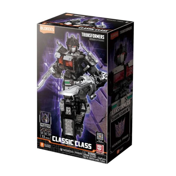 blokees Classic Class Transformers 08: Nemesis Prime Figura Classic Class Transformers 08: Nemesis Prime (Light-Up Eyes & Chest), con la que podrás montar tus personajes favoritos de Transformers en su versión Classic Class. Tamaño de la figura 13 cm.