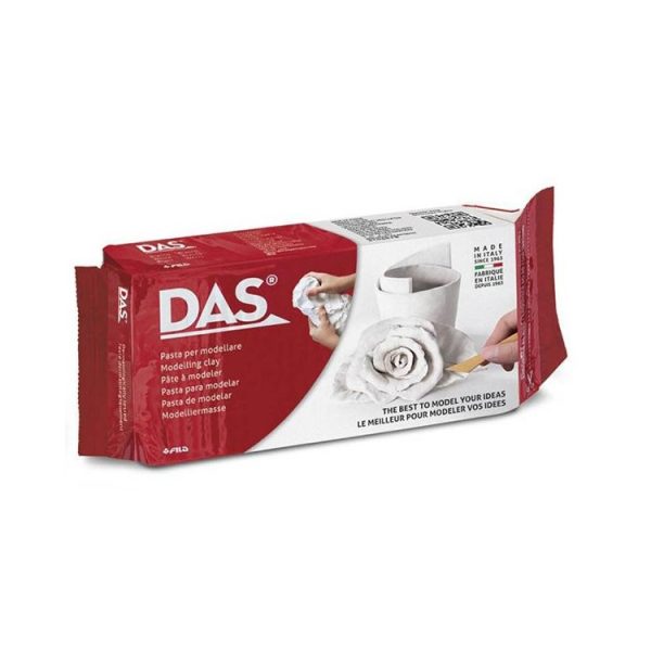 DAS, la pasta para modelar que despierta la creatividad. Este producto es ideal para la realización de bases y terrenos para los dioramas.