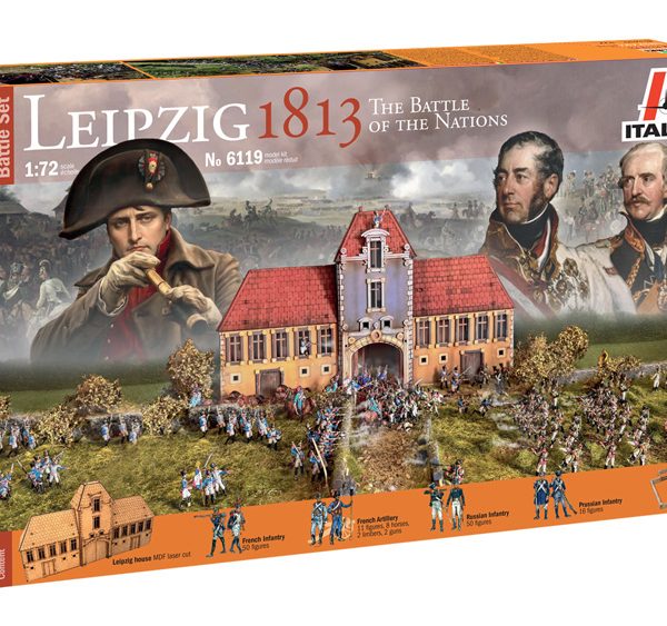 italeri 6119  Leipzig 1813 - The Battle of the Nations - 1/72 Kit en plástico y MDF para montar y pintar.